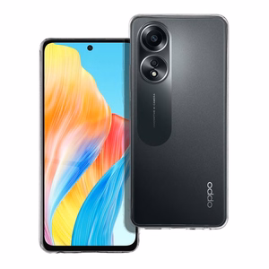 CLEAR Ümbris 2 mm jaoks OPPO A58 4G (camera protection) läbipaistev