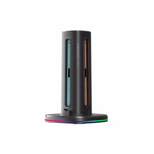 AmazingThing Thunder Pro PlayDock laadija Nintendo Switch 2 kontrolleritele - must