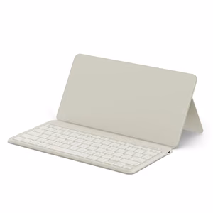 Беспроводная клавиатура с подставкой для смартфона/планшета QWERTY Satechi Onthego песочный