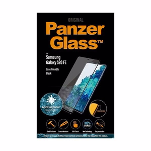 PanzerGlass E2E Microfracture antibacterial glass jaoks Samsung Galaxy S20 FE - with must raamiga