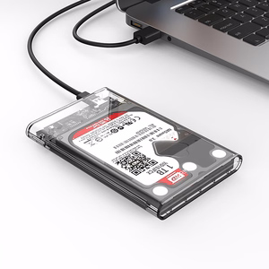 Orico 2139C3 2.5" HDD/SSD USB-C 5Gb/s kettaseade - läbipaistev