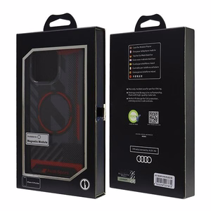 Audi IML Sport MagSafe iPhone 16 Pro Max 6.9" must/must hardcase AUS-IMLMIP16PM-RSQ/D2-BK