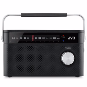 JVC RA-E315B – kaasaskantav raadio, must