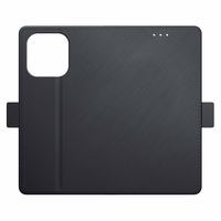 3mk Wallet Ümbris jaoks iPhone 15 Pro Max - must