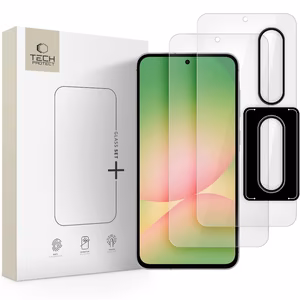 Tech-Protect Glass Set+ Karastatud klaas jaoks Samsung Galaxy A36 / A56 5G - Läbipaistev