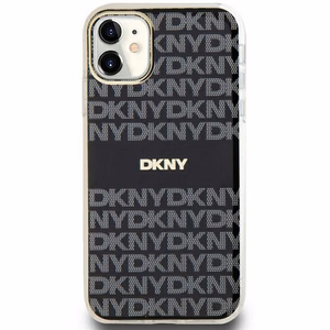 DKNY IML Mono & Stripe MagSafe case for iPhone 11 / Xr - black