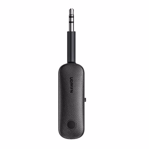 Ugreen Bluetooth vastuvõtja-saatja mini jack 3.5 mm must (CM403)