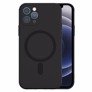 TEL PROTECT MagSilicone Ümbris jaoks Iphone 15 Pro must