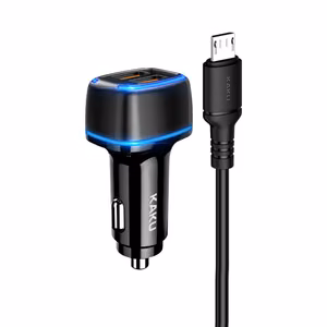 KAKU Car Laadija KSC-528 Shengyu - 2xUSB - 2,8A with USB to Micro USB must