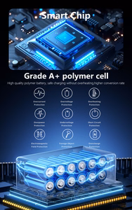 Väline aku Dudao K65+ 65W 30000mAh must