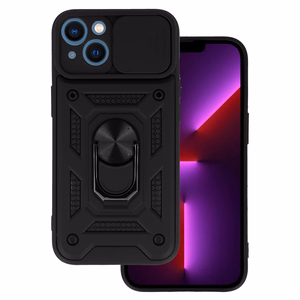 Чехол Slide Camera Armor для Iphone 13 чёрный