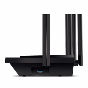 TP-Link Archer AX72 juhtmevaba ruuter Gigabit Ethernet kahesageduslik (2.4 GHz / 5 GHz) must