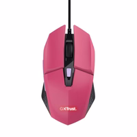 Trust Felox Gaming wired mouse GXT109P roosa