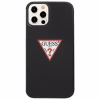 Guess GUHCP12MPCUCTLBK iPhone 12/12 Pro 6.1" must/must kõvakott Triangle Collection