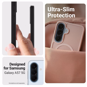 Crong Hybrid Matte Magnetic MagSafe ümbris seadmele Samsung Galaxy A57, roosa