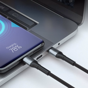 3mk Hyper Cable N-SERIES USB-C / USB-C kaabel 3m PD 3.0 QC 3.0 20V/3A 60W must