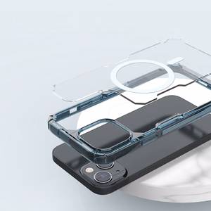 Магнитный чехол Nillkin Nature TPU Pro для Apple iPhone 14 Plus (Белый)