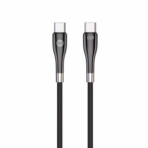 Forever Sleek kaabel USB-C - USB-C 1,0 m 60W must