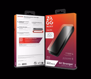 ZAGG Protection Bundle for iPhone 16: Case with MagSafe and Screen Protector