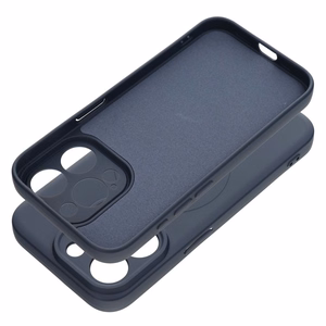 SILICONE MAG ÜMBRIS compatible with MagSafe jaoks IPHONE 15 Pro sinine titanium