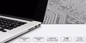 Sülearvuti aku mudelitele A1406 ja A1495, 4900 mAh, Premium