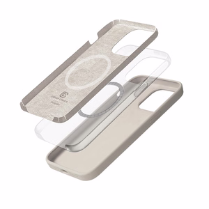 Crong Color Cover Magnetic ümbris seadmele iPhone 14 Pro Max, MagSafe'iga ühilduv, kivibeež