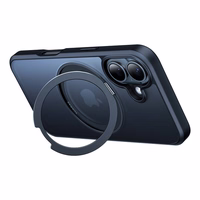 Torras Ostand Pro ümbris iPhone 16-le (must)