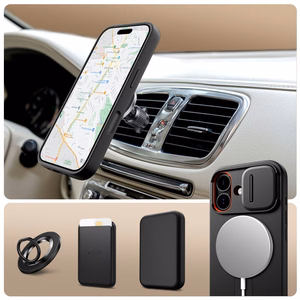 Tech-Protect Kevlar Aura MagSafe Ümbris jaoks iPhone 17 - Must