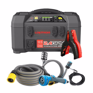 Lokithor AW401 käivitusabi / booster 2500A + akupank 20000mAh + kompressor + taskulamp + survepesur, 5-in-1 seade