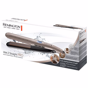 Remington Wet 2 Straight PRO juuksesirgendaja S7970, keraamiline kütteelement, temperatuur (maks) 230 °C, roosa/kuldne
