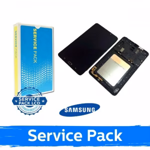 LCD ekraan ühilduv Samsung T280 / T285 Tab A 7.0 must raamiga (Service Pack)