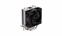 DeepCool AG200 Processor Air cooler 9.2 cm Aluminium, must 1 pc(s)
