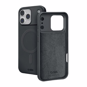 SBS Instinct Mag ümbris mudelile iPhone 18 Pro / 17 Pro, ühildub MagSafe'iga – must