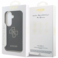 Guess ümbris Grained Big 4G Metal Logo Samsung Galaxy S26 Plus must
