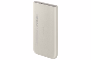 Powerbank Samsung EB-U2510XUEGEU induktiivne 10000 mAh 2x USB-C 25W SFC - beež