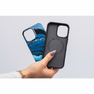 Ümbris jaoks iPhone 15 Forcell F-Protect Mirage compatible with Magsafe Military Drop-Test deep sea