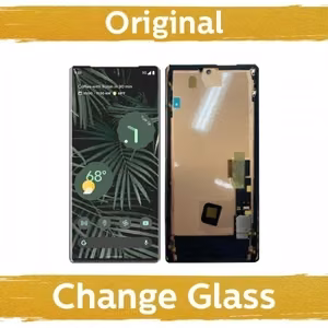 Must raamiga Google Pixel 6 Pro ekraan (taastatud Hiinas)