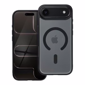 Ümbris Matte Mag Cover (MagSafe) iPhone 17 Air jaoks, must