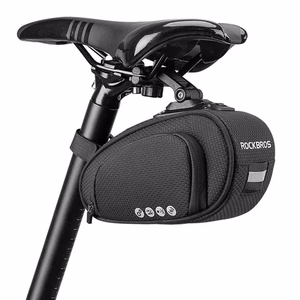 Rockbros C40 sadulaalune jalgrattakott - must