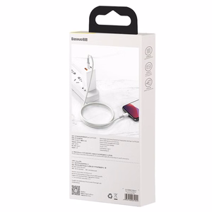 USB cable Baseus High Density Braided PD20W Type-C to Lightning 1.0m valge CATLGD-02