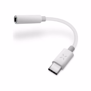 FIXED Link FIXL-CJD-WH – USB-C–3.5 mm heliadapter, valge