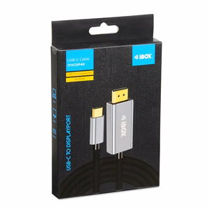 iBox ITVCDP4K videokaabli adapter 1.8 m USB Type-C DisplayPort must