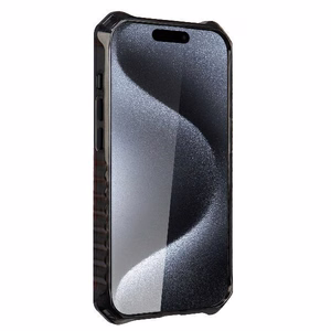Audi IML Sport MagSafe Ümbris iPhone 15 Pro 6.1" must/must hardcase AU-IMLMIP15P-RSQ/D2-BK