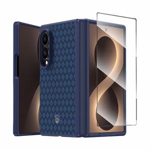 Benks Magnetic Armor Grid Pro Grand Combo ümbris Samsung Galaxy Z Fold 8 jaoks, sinine (C.K.FL.SA.BE.C060)
