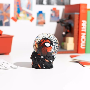 Spider-Man & Venom klaasist lumekera kinkekarbis