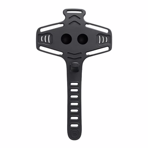 Rockbros LF24166 silikoonist jalgratta telefonihoidik, 4–7" – värv: must
