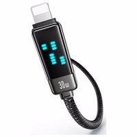 USAMS Kaabel USB-C - Lightning 30W 1,2m Zinc Alloy Fast Charging Data Cable Meteor Series SJ743USB01 (US-SJ743)