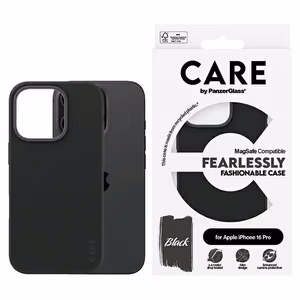 CARE by PanzerGlass Fashion Ümbris iPhone 16 Pro 6.3" must/must MagSafe 1378