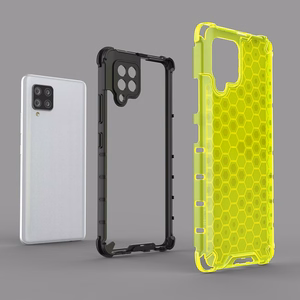 Honeycomb Case soomuskaitse TPU kaitsekattega Samsung Galaxy A42 5G punane