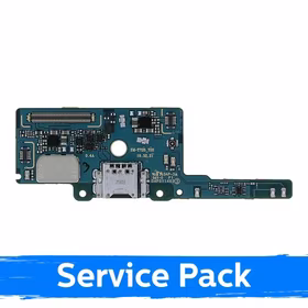Laadimisport ühilduv seadmega Samsung T725 Tab S5e koos paindkaabli / plaadiga (Service Pack)